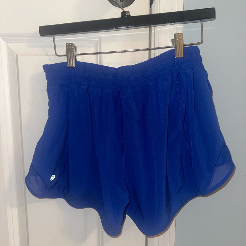 Royal Blue Lululemon shorts
